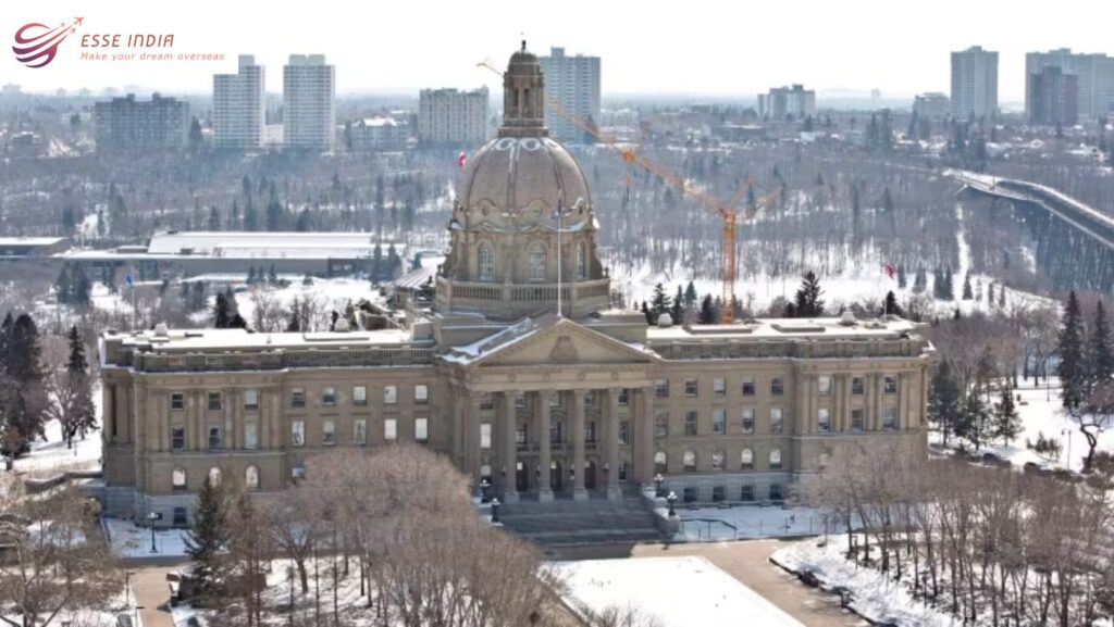 Alberta and Manitoba