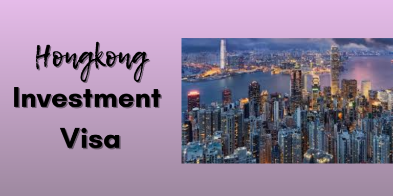 Hongkong Investment visa