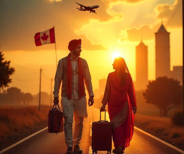 Why do Punjabis want to go to Canada