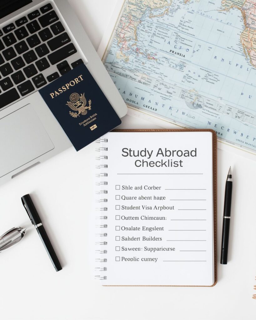 Checklist for Study Abroad for students