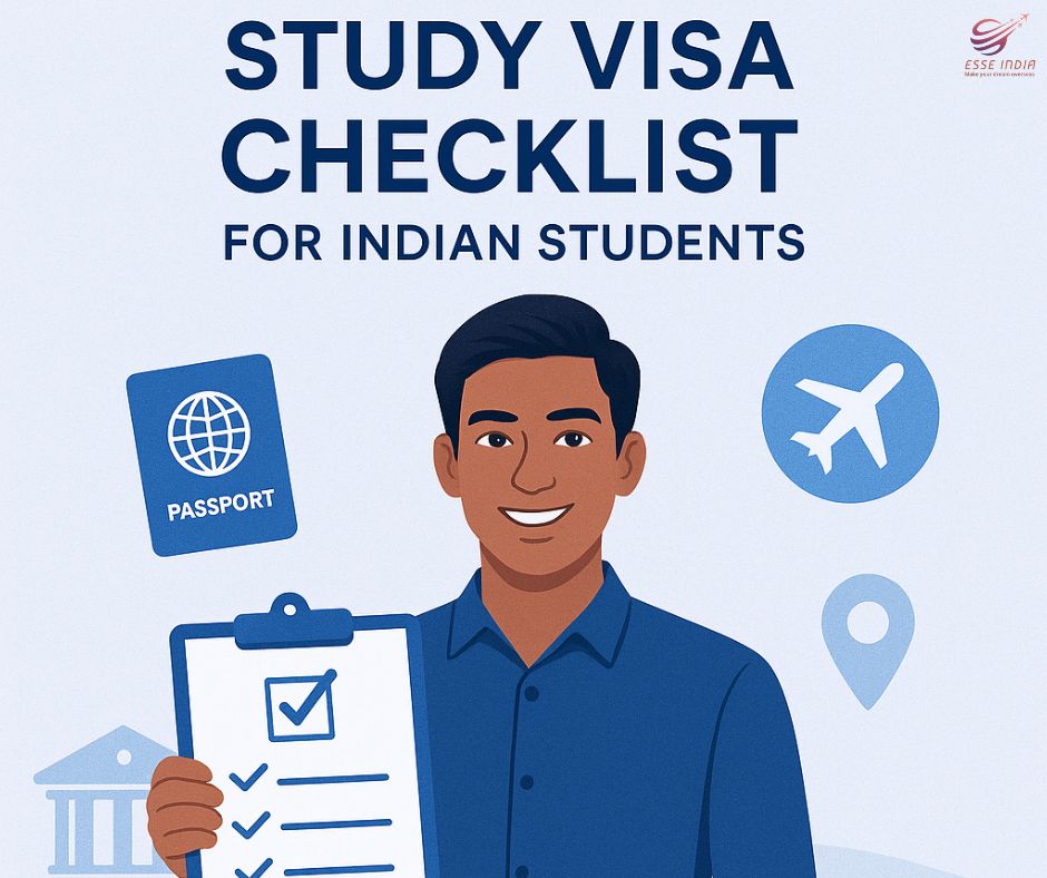 Study visa checklist for Indian students