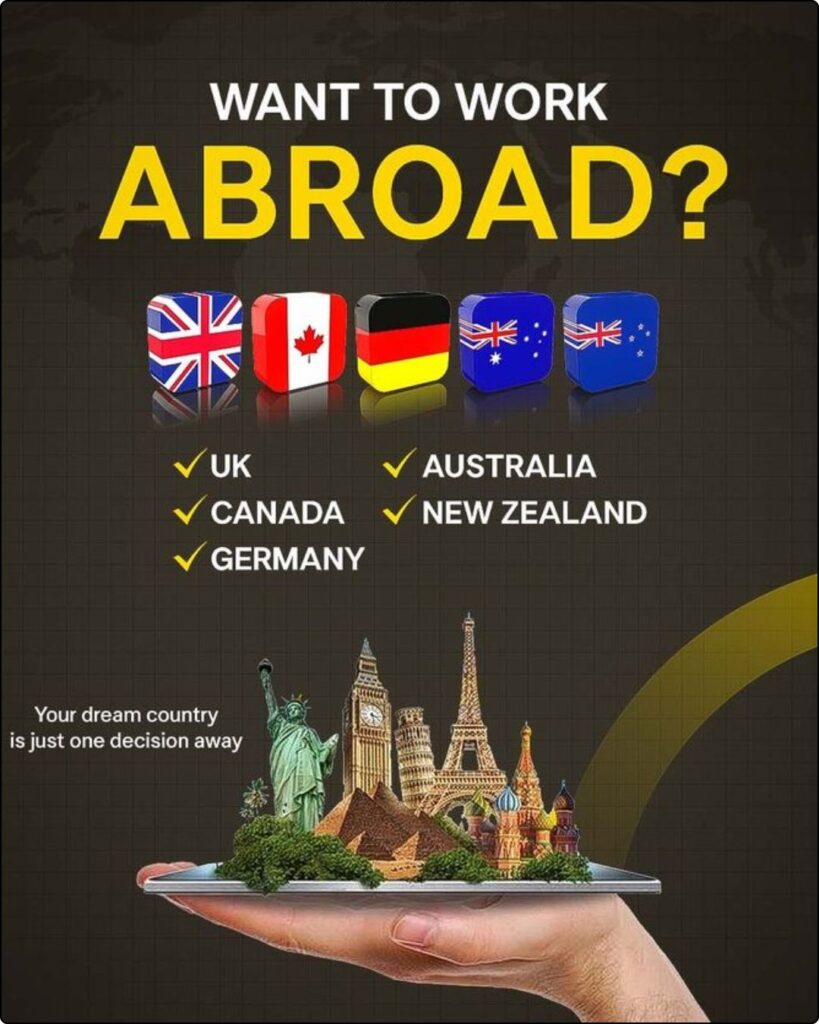 Countries to Work Abroad