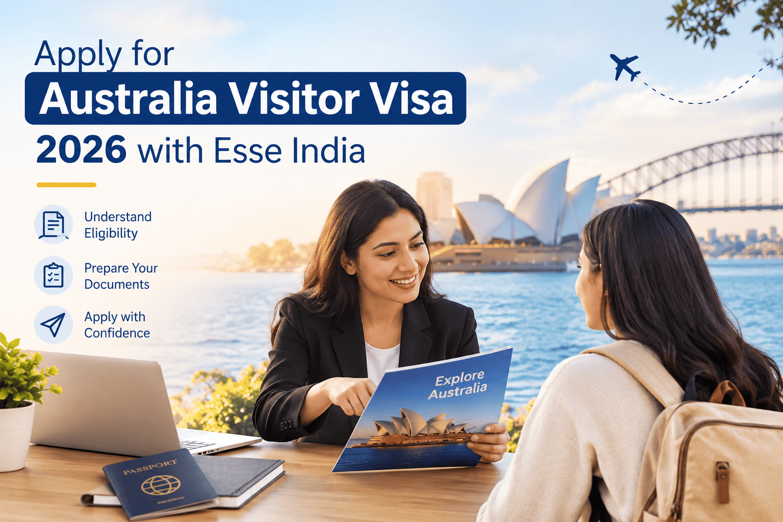 Apply for Australia Visitor Visa 2026 with Esse India