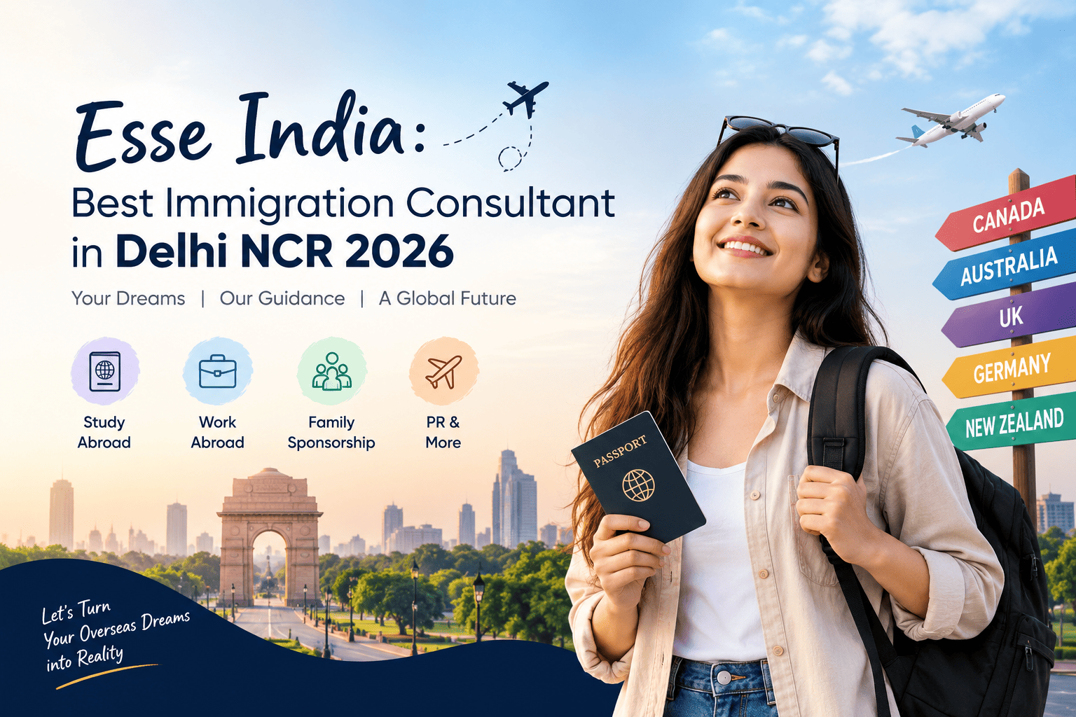 Esse India: Best Immigration Consultant in Delhi NCR 2026
