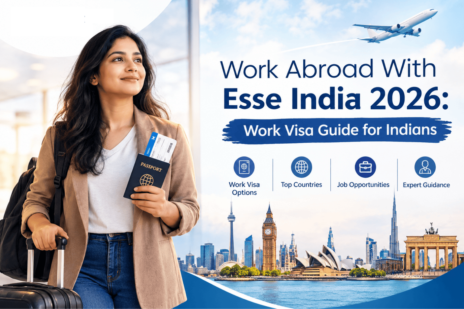 Work Abroad with Esse India 2026 with Work Visa Guide For Indians